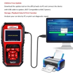 Uso práctico del KW850 OBD2 Scanner en taller mecánico