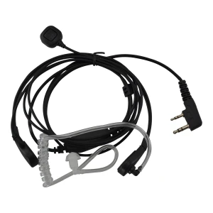 Baofeng Laringofons walkie talkie Baofeng ar dubulto spraudni, velcro un PTT