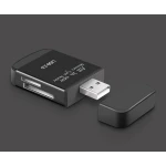 USB 2.0 universāls atmiņas karšu lasītājs Micro SD, MMC, SDHC, TF un M2