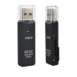 USB 3.0 karšu lasītājs SD, SDXC, MicroSD un MicroSDXC kartēm
