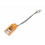 microSD / Transflash karšu USB lasītājs - kompakts adapteris