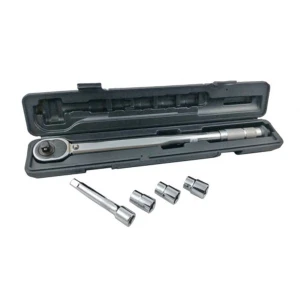 Dinamometriskā atslēga 1/2'' 28-210 Nm ar pagarinātāju un 3 galvām TSX TOOL