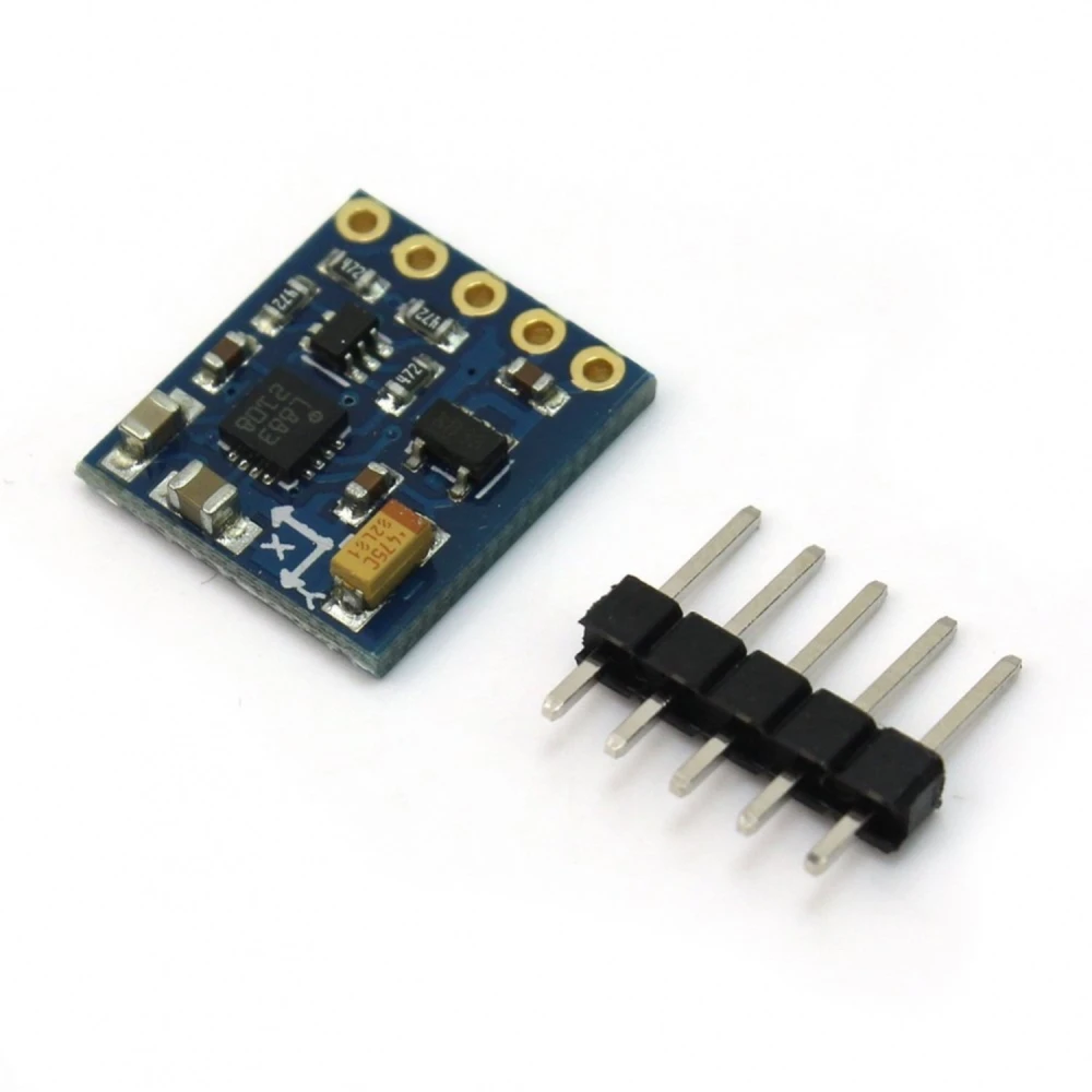 Trīs asu HMC5883L Arduino saderīgs magnetometrs elektronikas projektiem