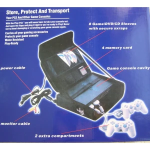 Playstation 2 transportēšanas soma – pārvietojiet konsoli droši