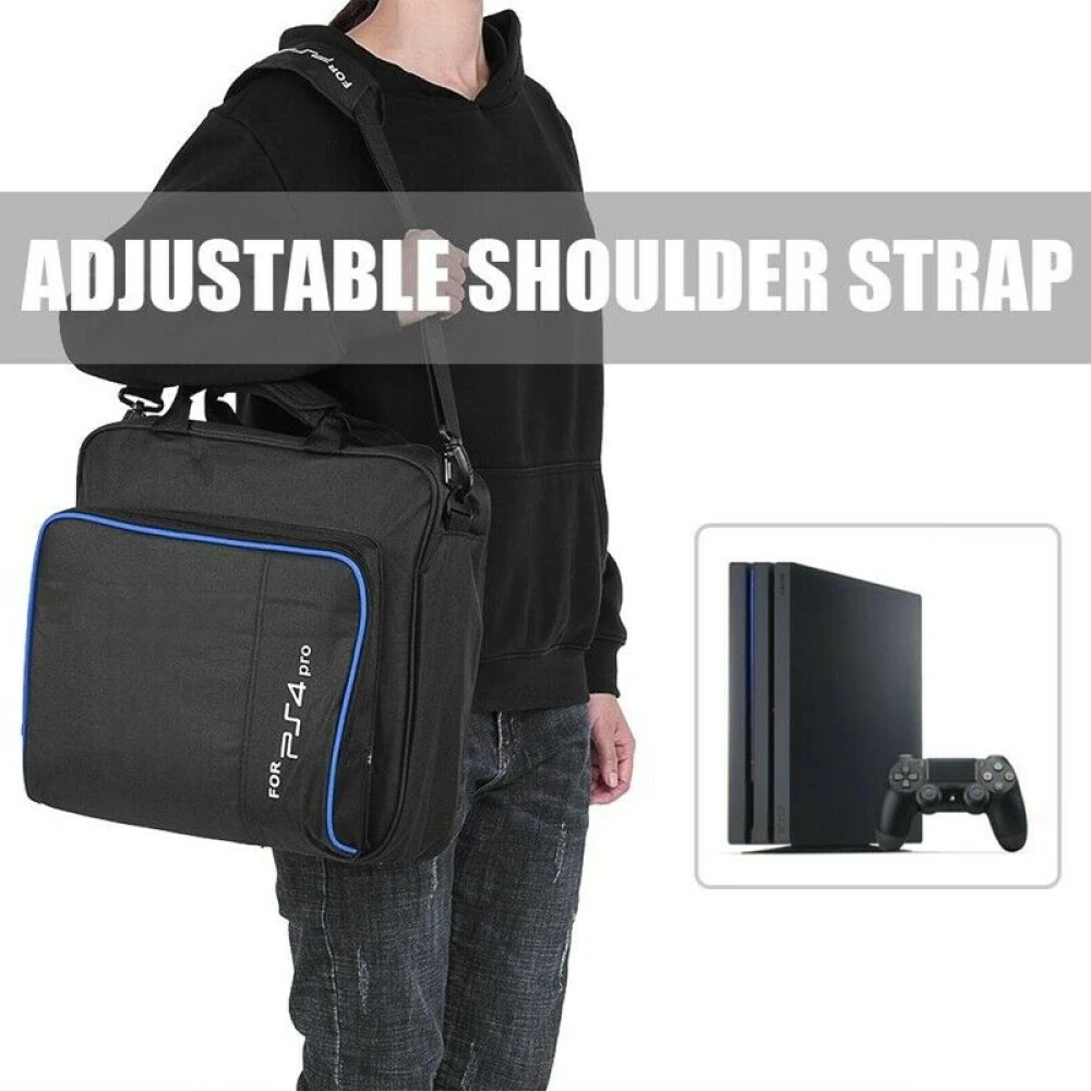 Maleta de viaje para PS4 Pro con diseño ergonómico y resistente