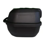 Motocikla ķiverei paredzēts koferis 47L - universāls ar slēdzeni un atzveltni