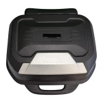 Motocikla ķiverei paredzēts koferis 47L - universāls ar slēdzeni un atzveltni