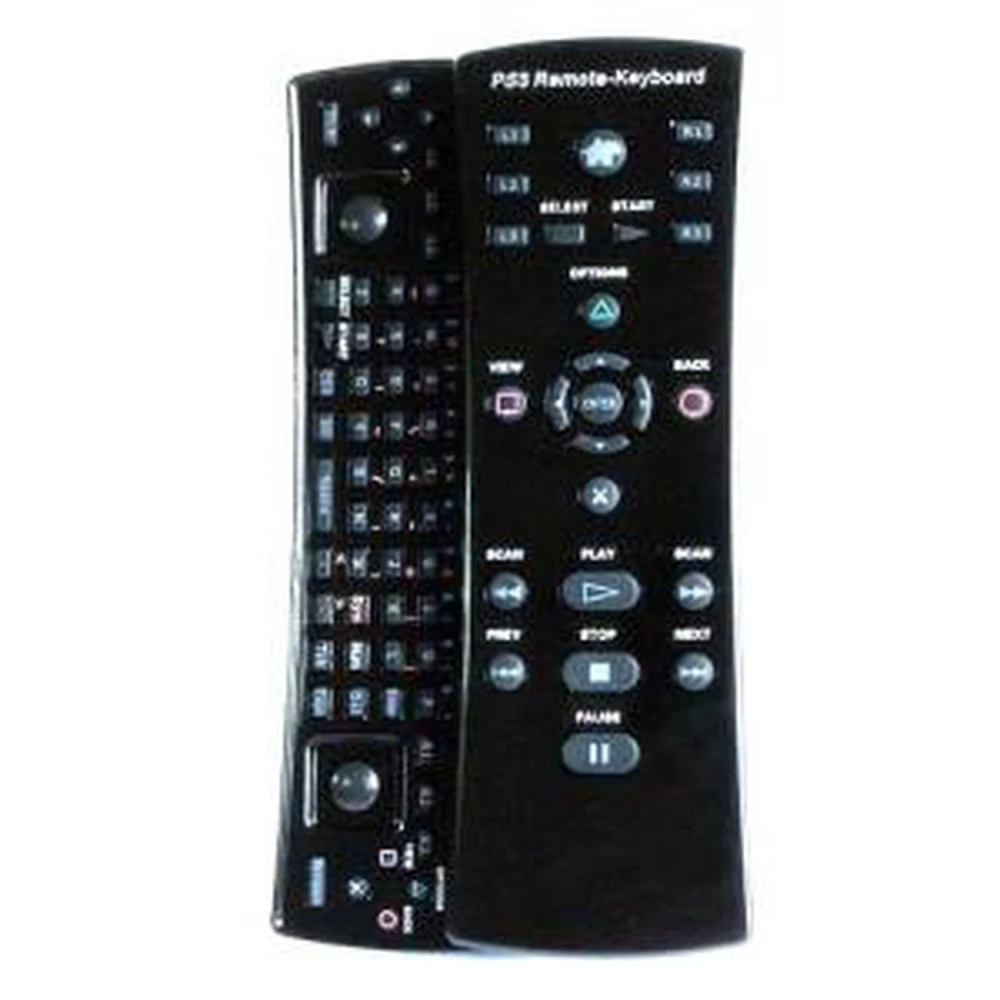 PS3 3-in-1 tālvadības pults ar iekļautu bezvadu tastatūru pilnai vadībai