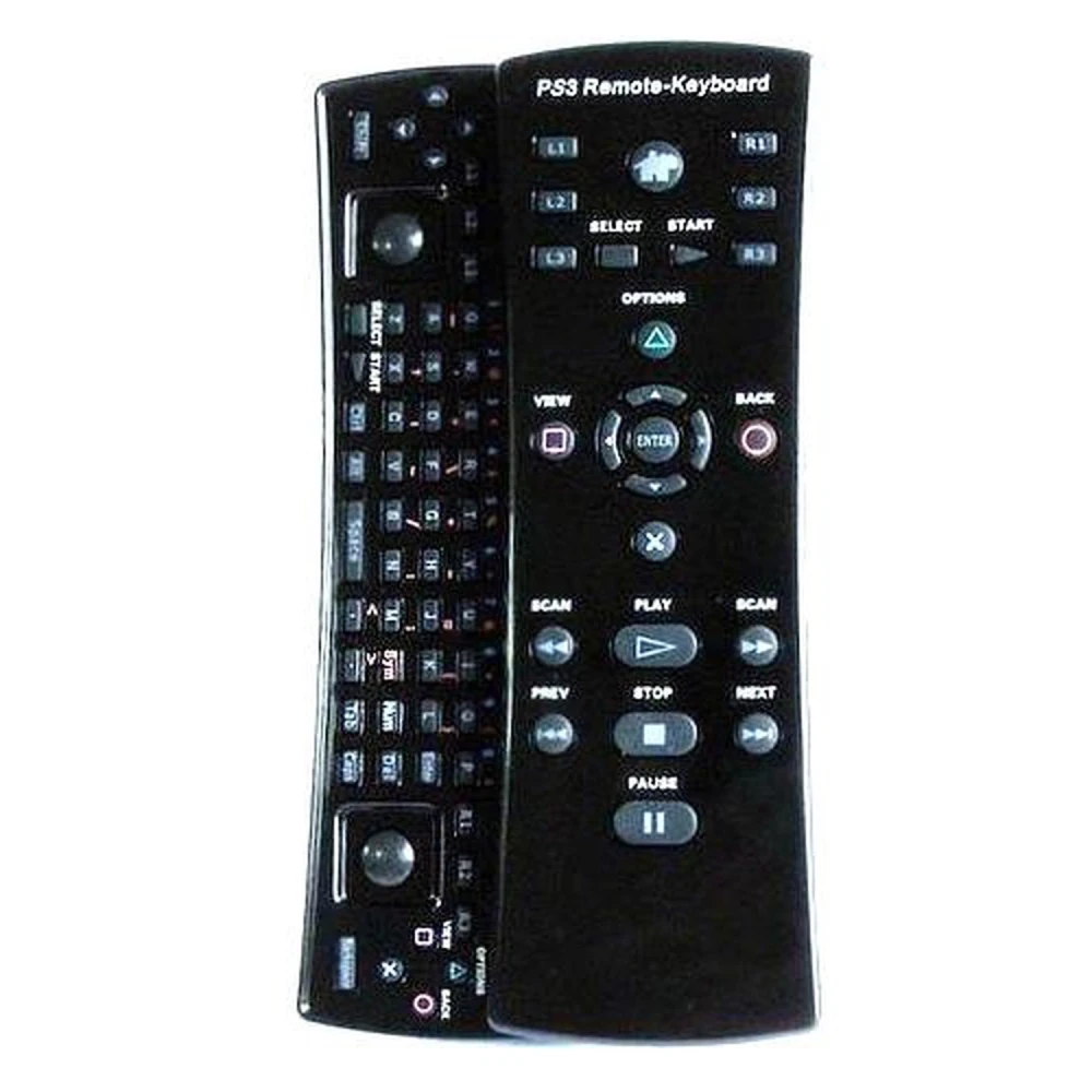 Detalle del teclado inalámbrico del mando 3 en 1 para PS3