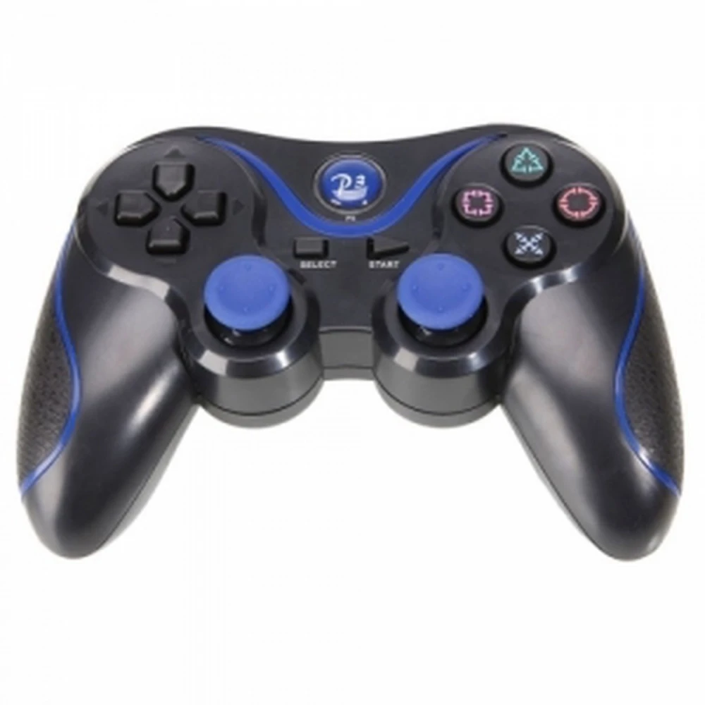 DualShock 3 PS3 Bluetooth saderīgs kontrolieris melns zils