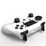 PS4 saderīgs balts bezvadu kontrolieris DoubleShock 4
