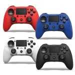 Controlador inalámbrico blanco para PS4 con cable USB incluido