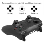 PS4 saderīgs balts bezvadu kontrolieris DoubleShock 4