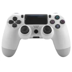 PS4 saderīgs bezvadu balts kontrolieris DoubleShock 4