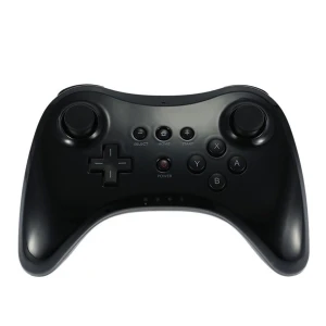 satkit Wii U Pro saderinātais melnais kontrolieris