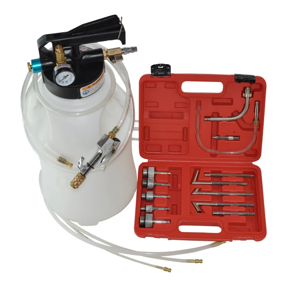 Pneimatiskā 10L automātiskā transmisijas eļļas uzpildes iekārta automašīnām