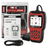 Ancel AS500 OBD2 skeneris auto diagnostikai