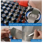 Sunkko 709AD+ punktmetināšanas iekārta 220V ar lodāmuru 18650 akumulatoriem