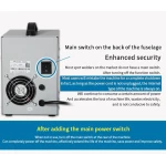 Sunkko 709AD+ punktmetināšanas iekārta 220V ar lodāmuru 18650 akumulatoriem