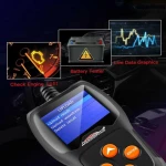 Konnwei KW600 12V akumulatora testeris auto un moto
