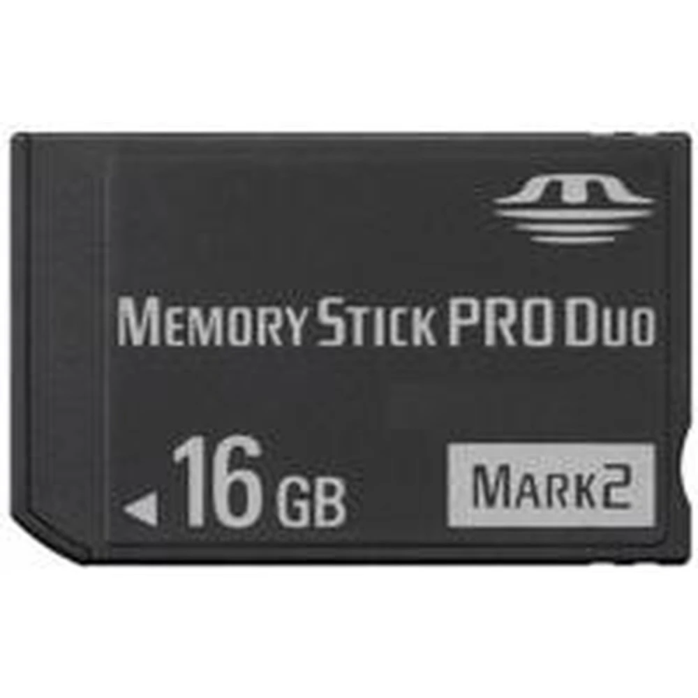 Memory Stick Pro Duo 16GB saderīga PSP – atmiņas karte PSP