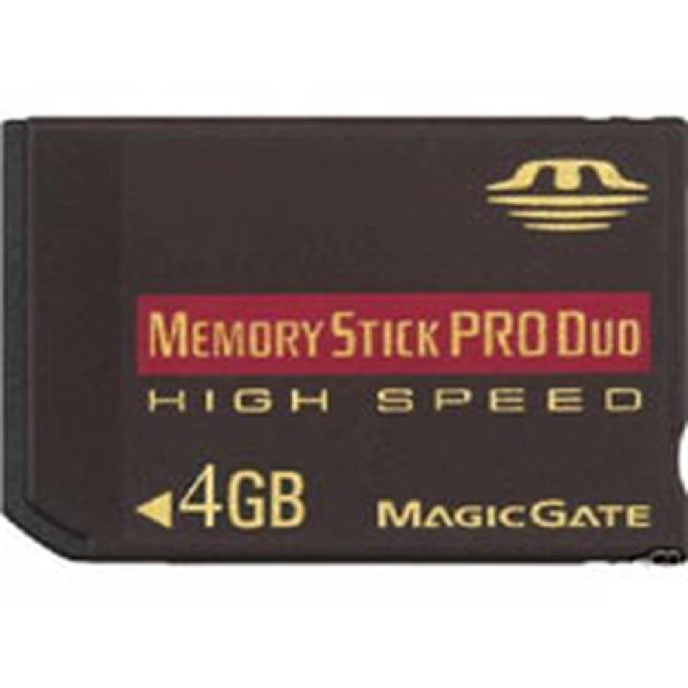 Memory Stick Pro Duo 4GB saderīga ar PSP konsolēm