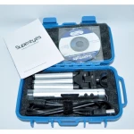 Supereyes B010 USB mikroskops 2 MP HD 400X ar statīvu