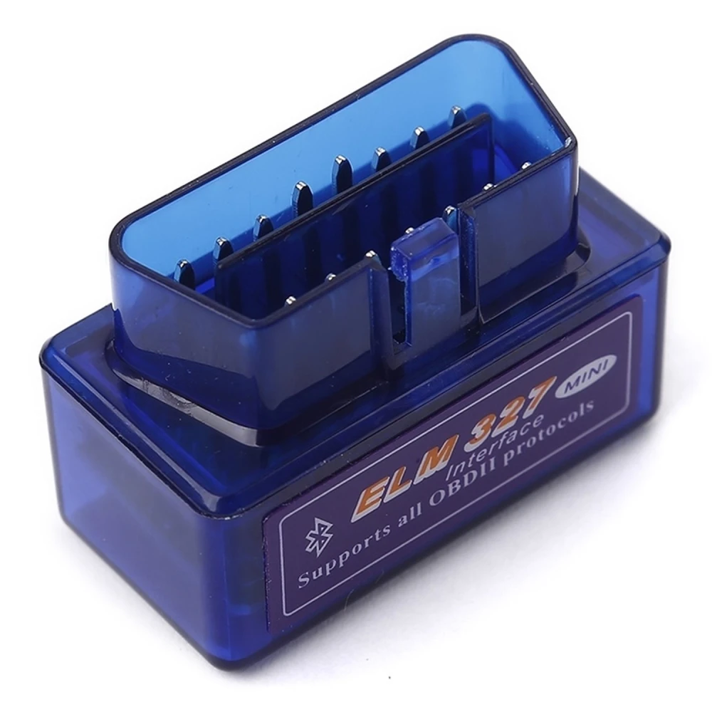 Mini Elm327 Bluetooth OBD2 V2.1 ātrai auto diagnostikai