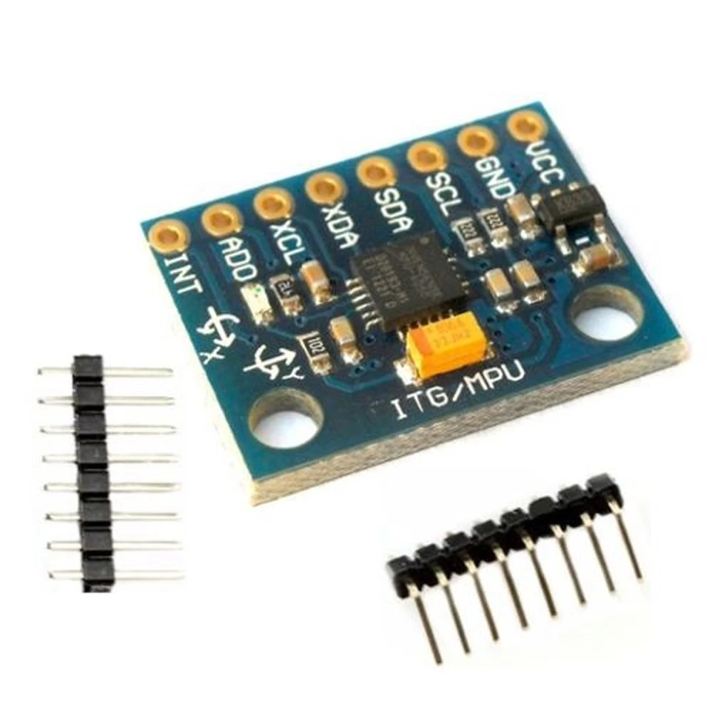 3 asu MPU-6050 akselerometra žiroskopa modulis, saderīgs ar Arduino