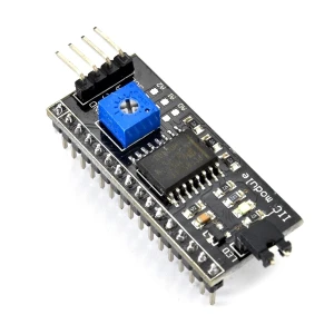 I2C interfeisa modulis Arduino 1602 LCD un 2004 LCD
