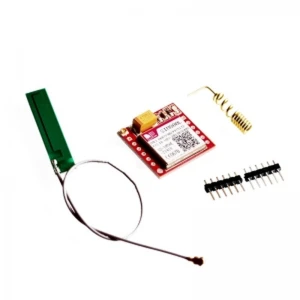 satkit SIM800L GPRS GSM modulis Arduino ar antenu, satkit saderīgs