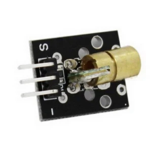 5V sarkans 650 nm 5mW 6mm lāzera raidītāja modulis Arduino