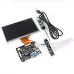 7 collu TFT LCD monitors Raspberry Pi ar skārienpaneli