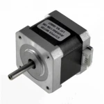 Nema 17 motors 3D printerim 58.30 Oz-In ar plakanu vārpstu un 1 m kabeli