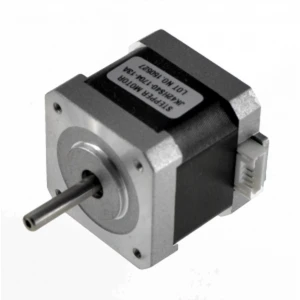 Nema 17 motors 3D printerim 58.30 Oz-In ar plakanu vārpstu un 1 m kabeli