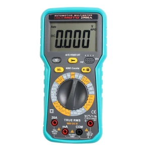 OBDEMOTO 2900A digitālais auto multimetrs ar temperatūras un apgriezienu mērītāju
