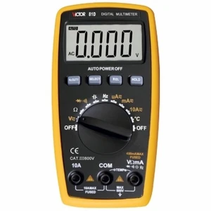 Victor 81D digitālais multimetrs ar automātisko diapazonu