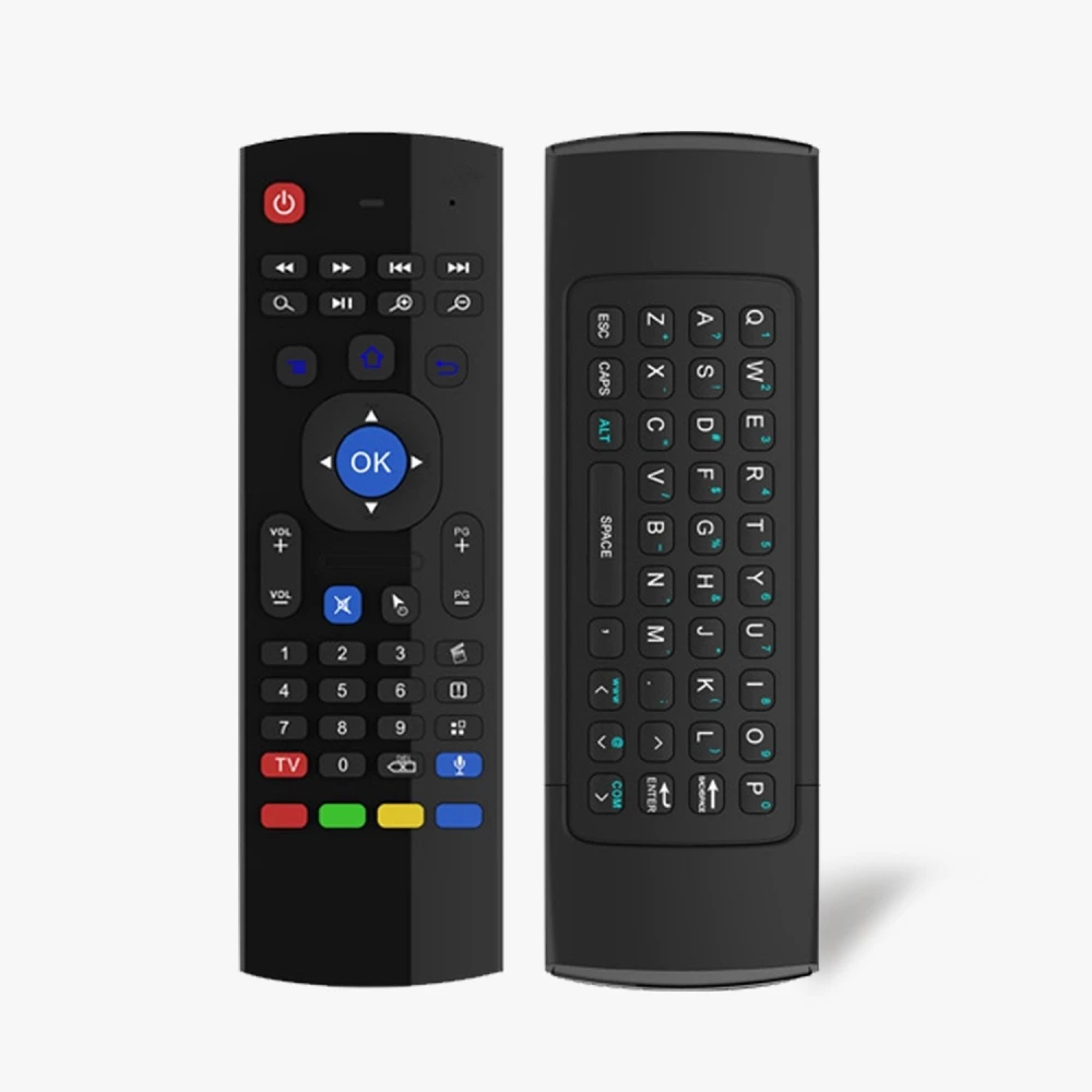 MX3 Air Mouse bezvadu tastatūra 2.4 GHz