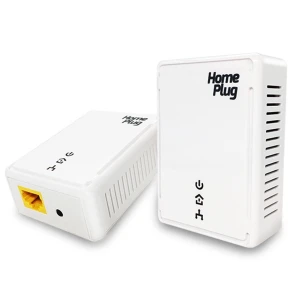 2 PLC Ethernet 500Mbps komplekts interneta pieslēgumam pa elektrotīklu