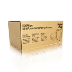 2 PLC Ethernet 500Mbps komplekts interneta pieslēgumam pa elektrotīklu