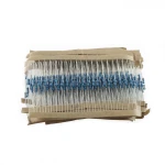820 gab. 1/4W rezistoru komplekts ar 41 vērtību no 1 Ohm līdz 1M Ohm