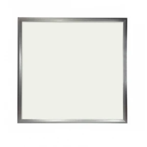 Slim LED panelis 60x60cm 48W auksti balts 6000K ar sudraba rāmi un iekļautu draiveri