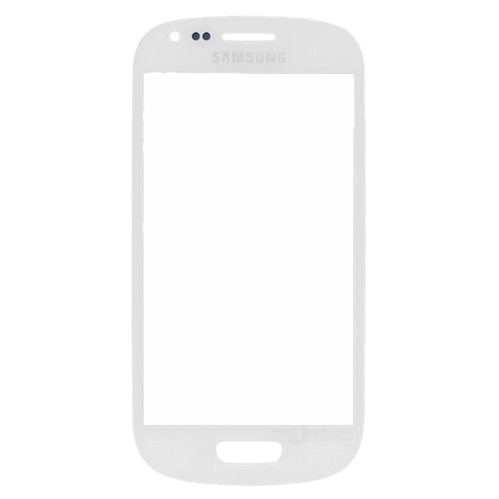 Samsung Galaxy S3 Mini stikla ekrāns balts - oriģināla detaļa
