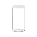 Samsung Galaxy S4 Mini stikla ekrāns balts - kvalitatīva detaļa