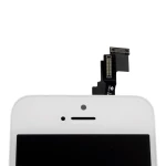 Pantalla iPhone 5C blanca lista para instalación