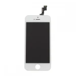 iPhone 5S balts ekrāns komplekts ar skārienekrānu un LCD