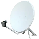 80cm satelītantena ar stiprinājumu un universālu LNB Dreambox TV