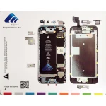 Magnētiskā plate skrūvju organizēšanai iPhone 6s Plus no satkit
