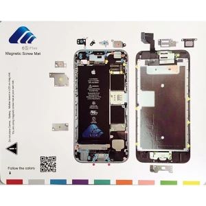 Magnētiskā plate skrūvju organizēšanai iPhone 6s Plus no satkit