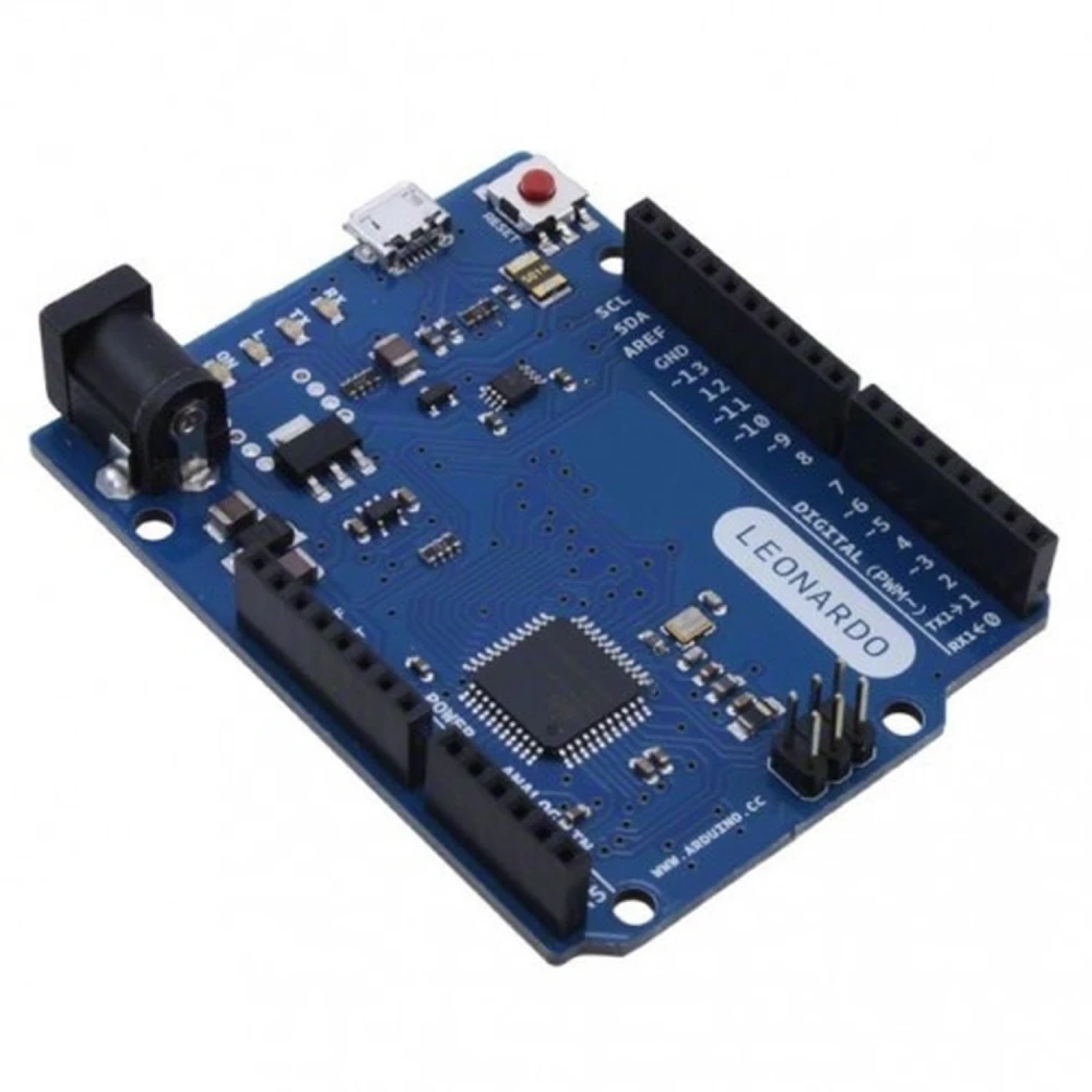 ATmega32u4 Arduino Leonardo saderīga plate elektronikas projektiem